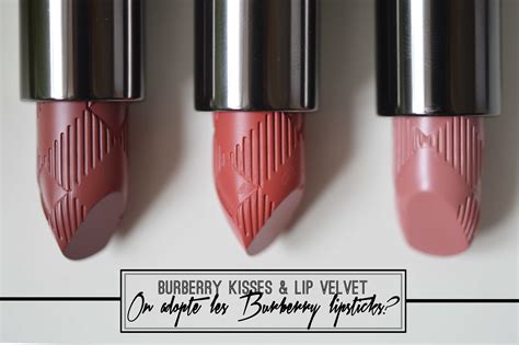 burberry lip velvet vs kisses|burberry kisses lip balm.